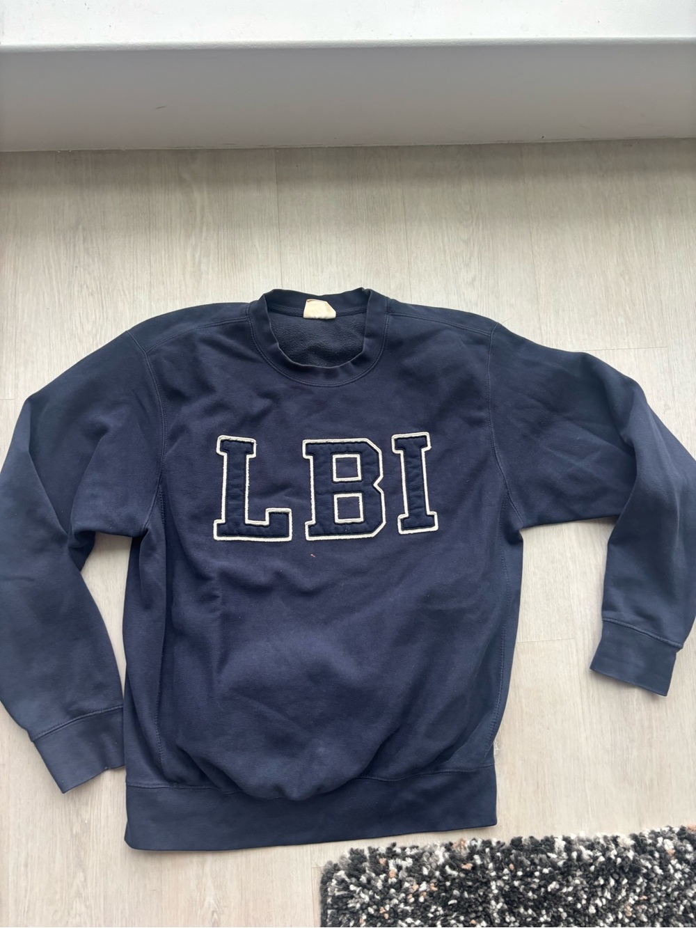 Navy LBI Crewneck Sweatshirt - Classic Unisex fit